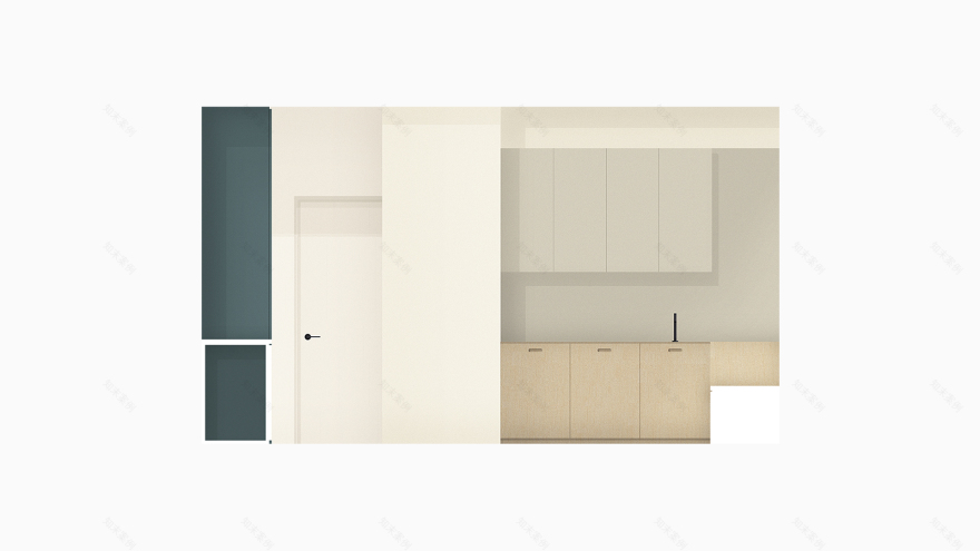 翻转空间的平层公寓改造 | 日与夜的和谐共生-23