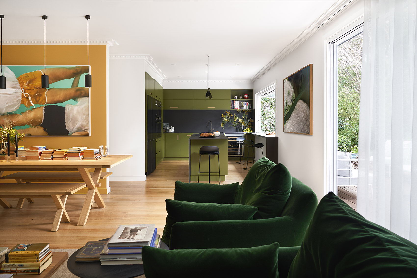 茶树丛中的现代艺术之家丨澳大利亚丨The Stylesmiths-9