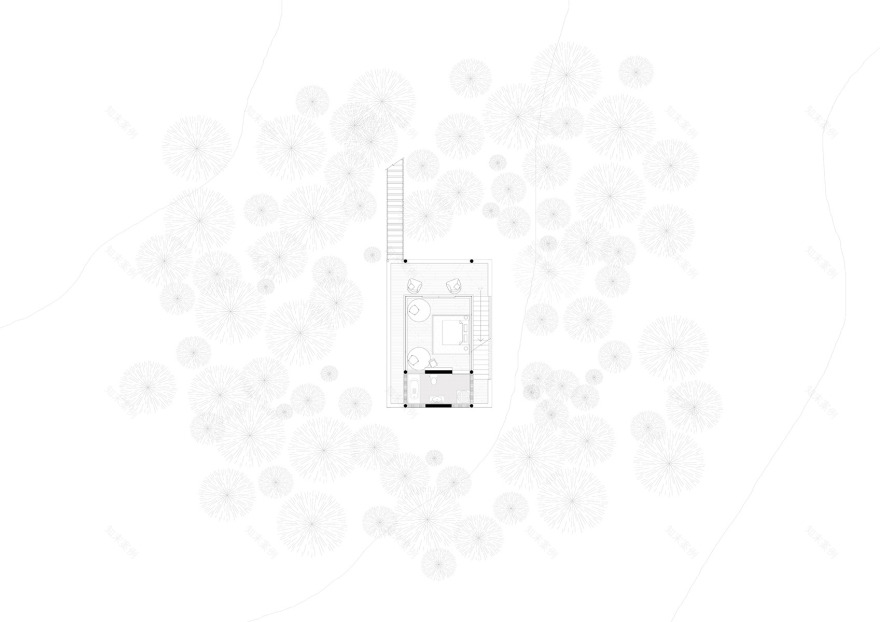 森林中的生态小屋——斯里兰卡的轻盈木质环保别墅-4