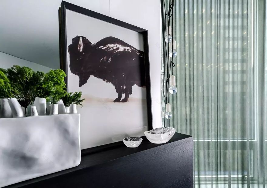 高级黑的艺术 | 芝加哥设计工作室的精致家居-43