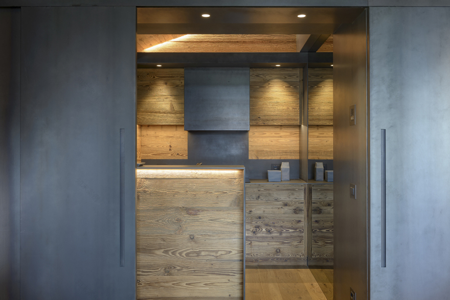 木质全景惊艳的山间度假屋-8