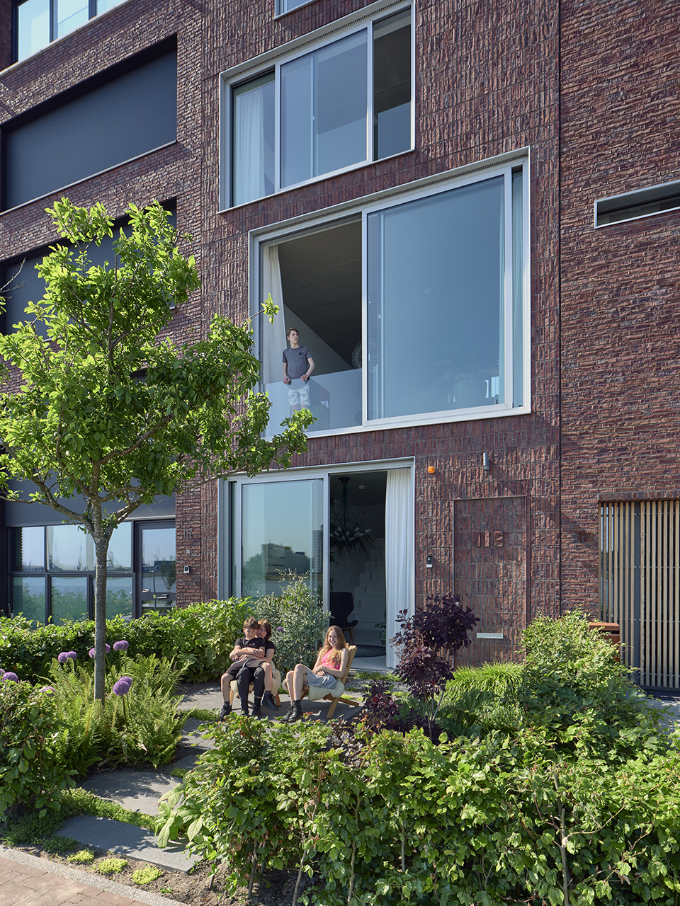 默兹河畔住宅，鹿特丹/将一览无余的水景引入家中-3