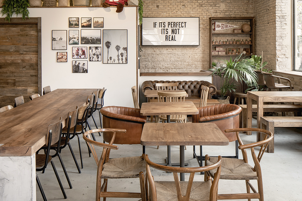 "百汉堡"餐厅 | 温馨环保,空间利用极致-11