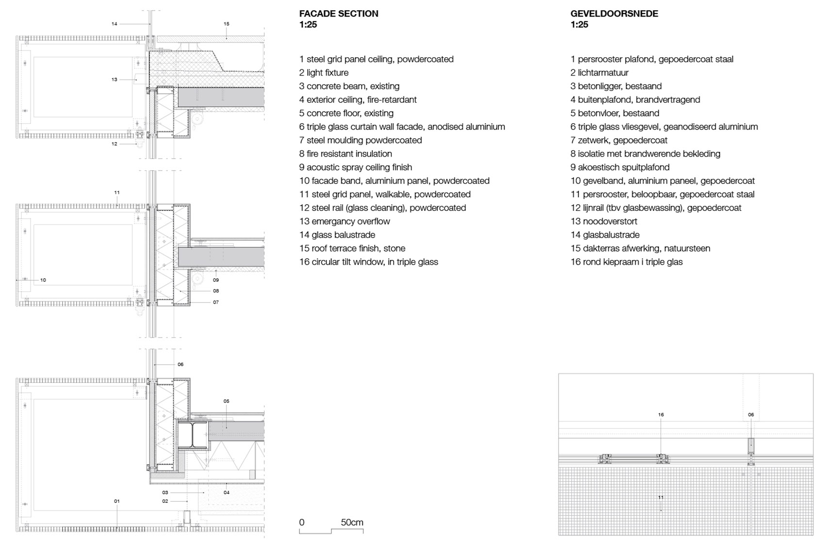 阿姆斯特丹 De Walvis 办公楼改造丨荷兰阿姆斯特丹丨KAAN Architecten-72