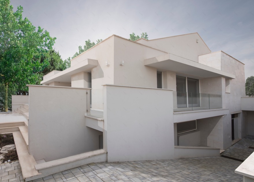 几何之美 | 别墅内外空间的和谐交融-3