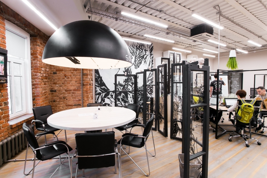 圣彼得堡共享办公空间设计-7