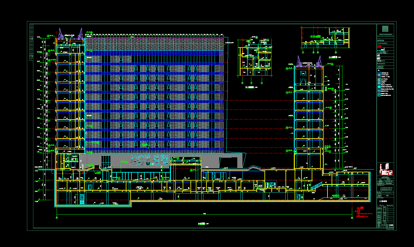 【英国Make Architects】成都博舍酒店丨CAD平面+建施CAD+电施+官摄+视频丨1.83G-31