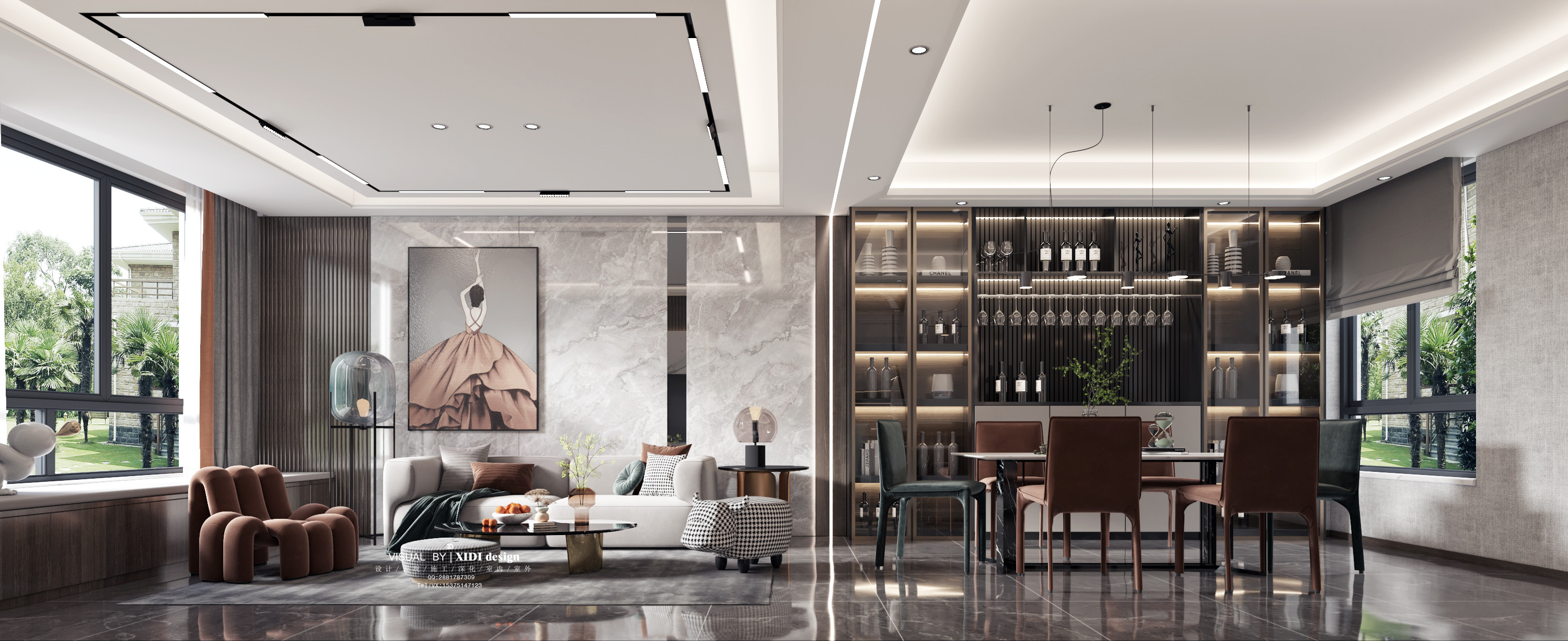 龙湖紫金上城 · 现代轻奢-9