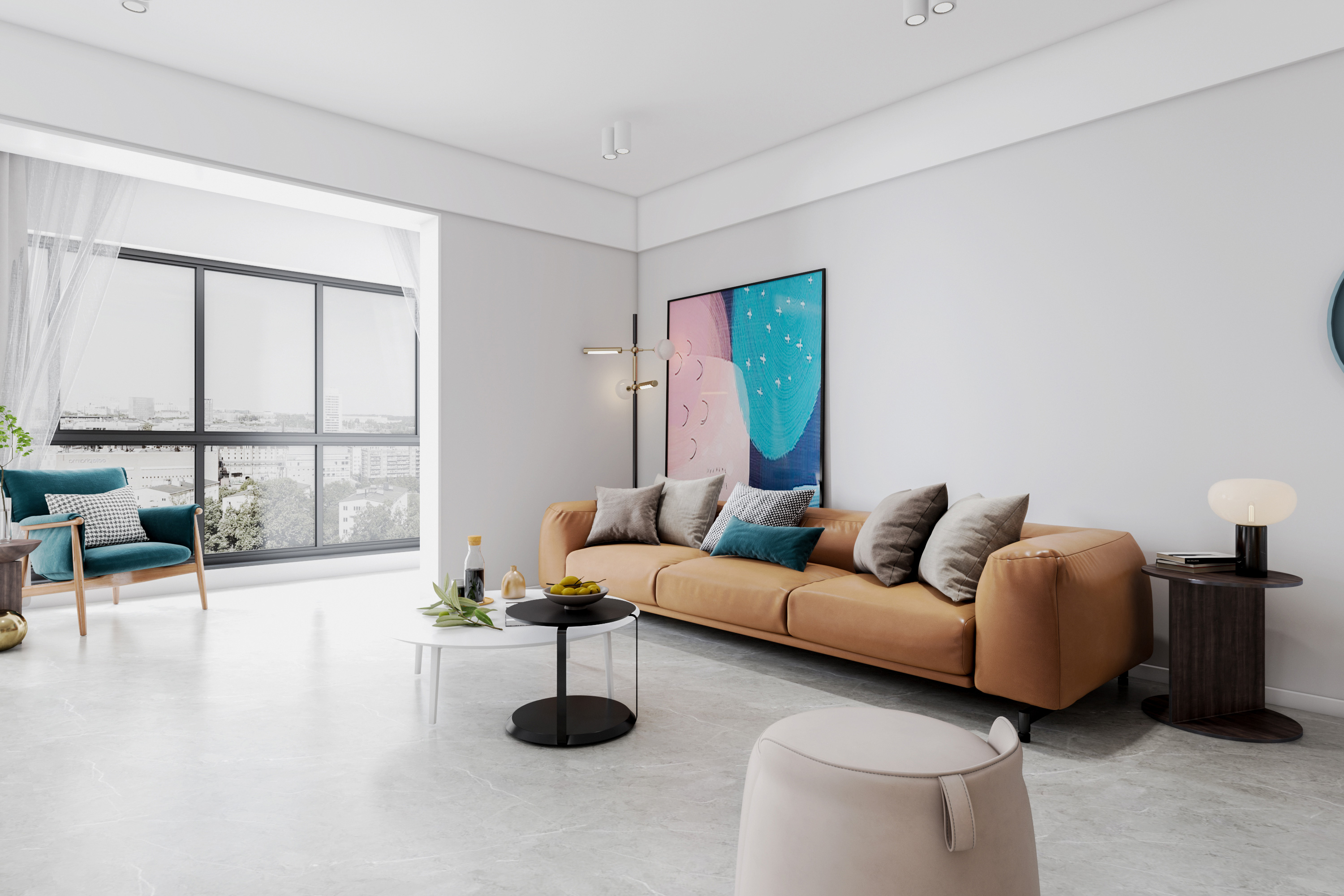 艺术调色盘,打造多彩港湾之家-11