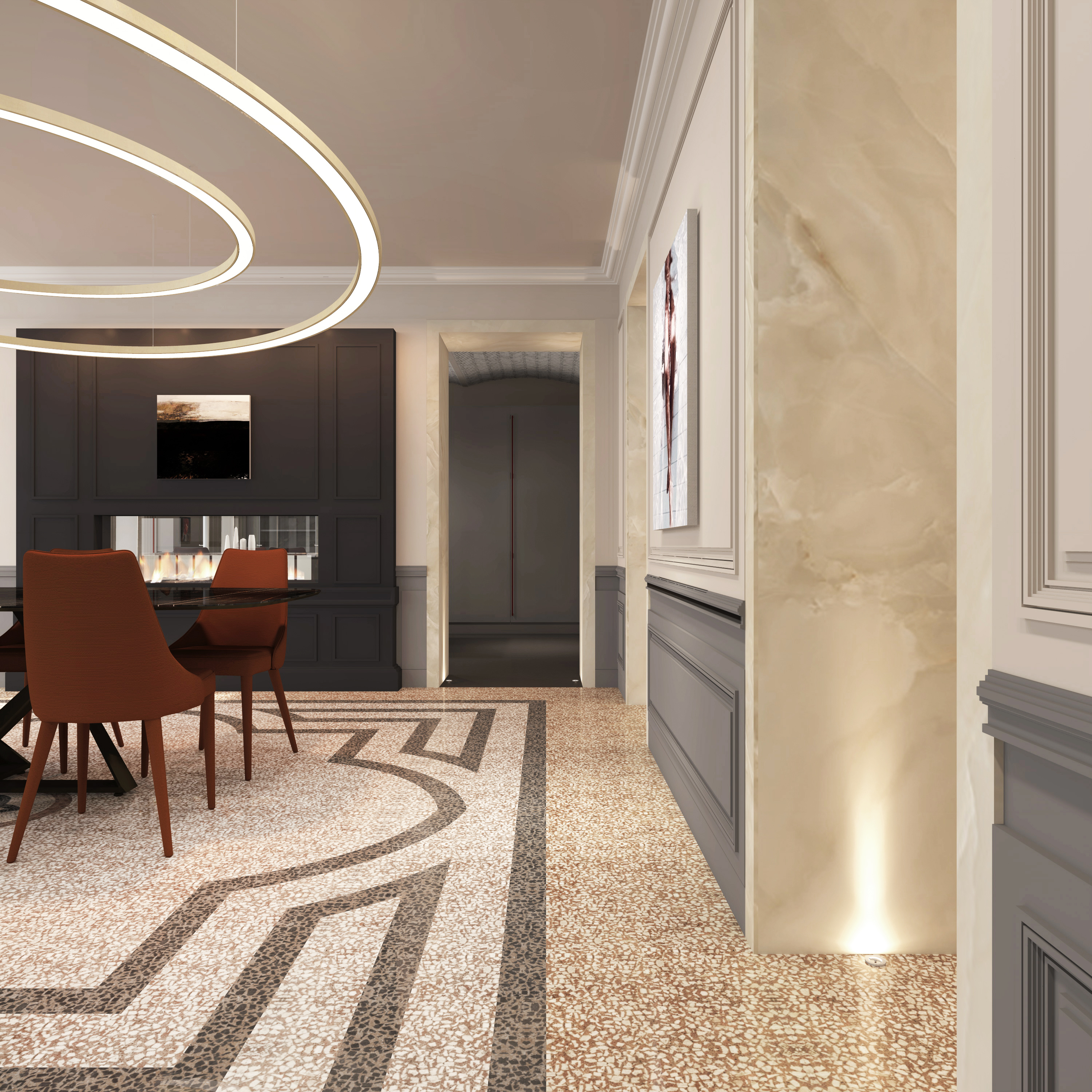 18 世纪意大利公寓的重生 | Casa MO 的精美室内设计-12