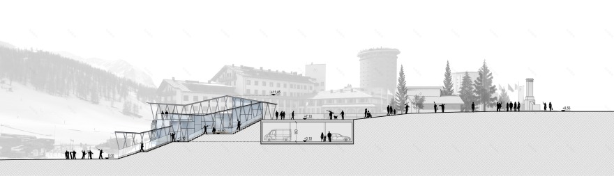 雪山之巅的现代“奖牌广场”-7