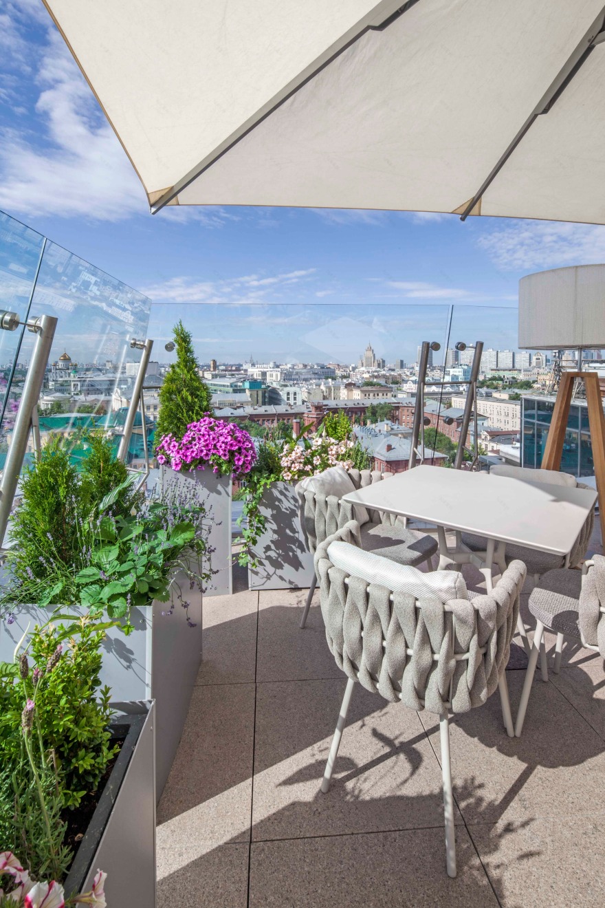 莫斯科丽思卡尔顿酒店 O2 Lounge 露台-2