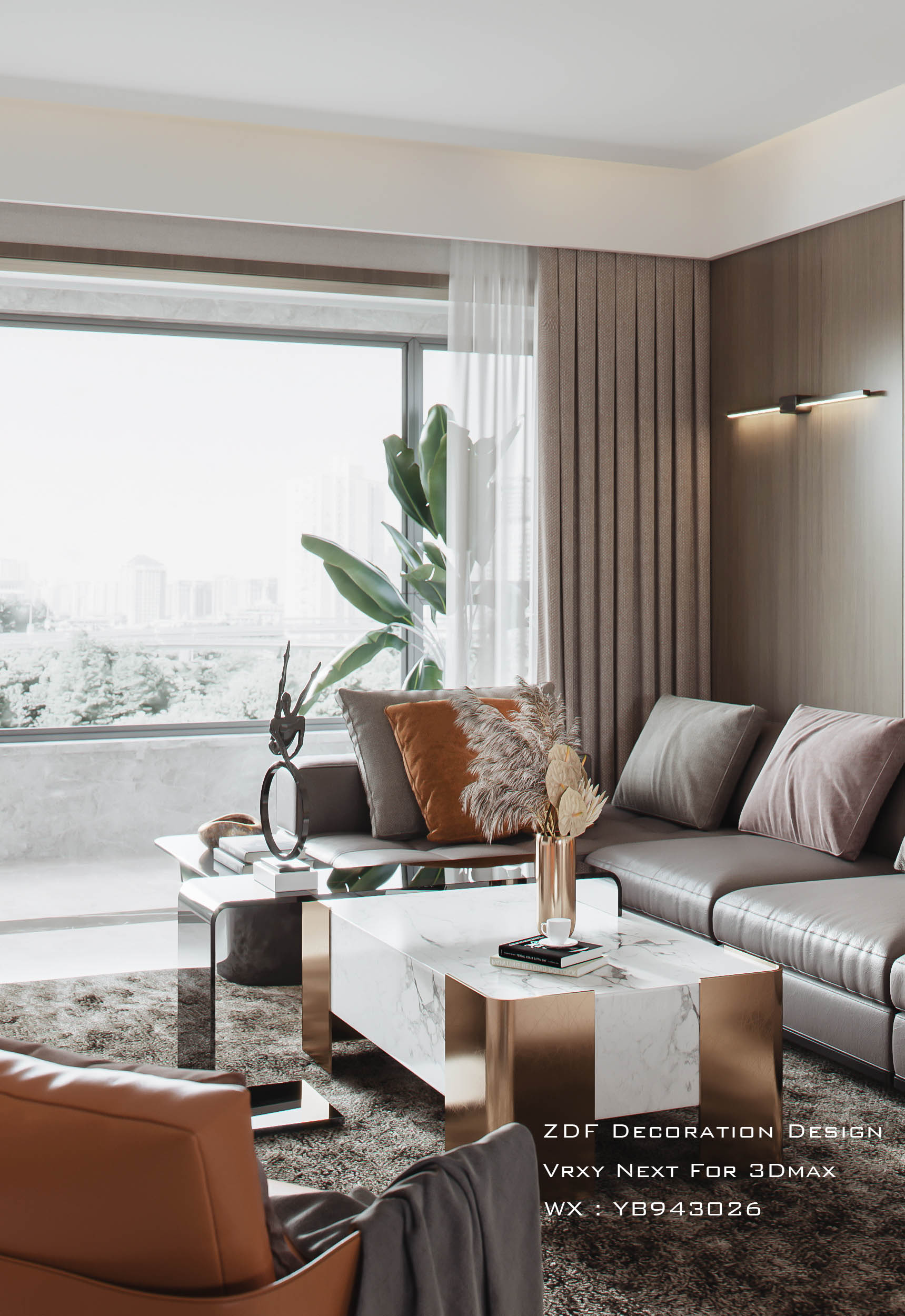 现代轻奢全案表现-5