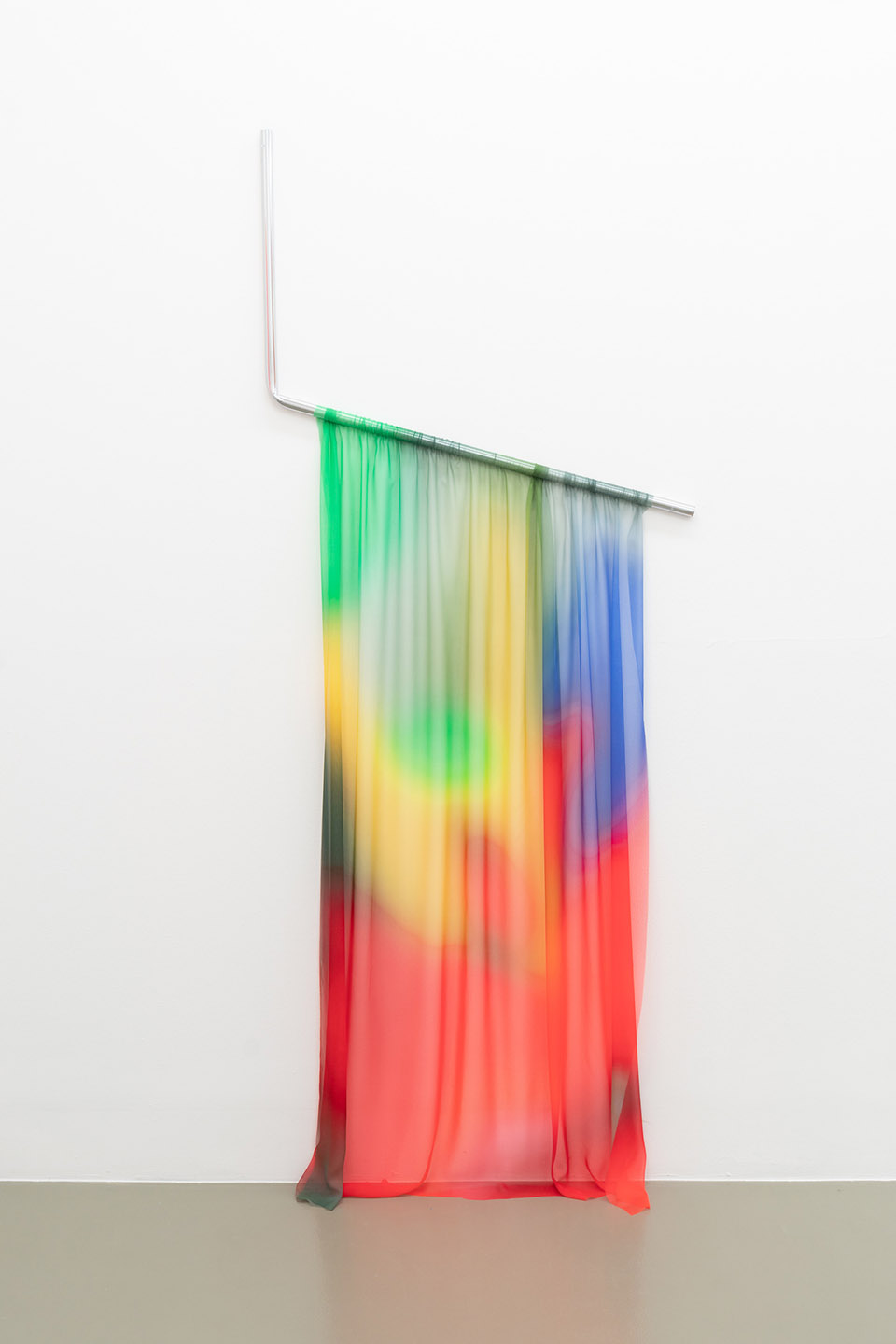 Justin Morin的织物艺术/将实景图像转化成织物的渐变色彩-15
