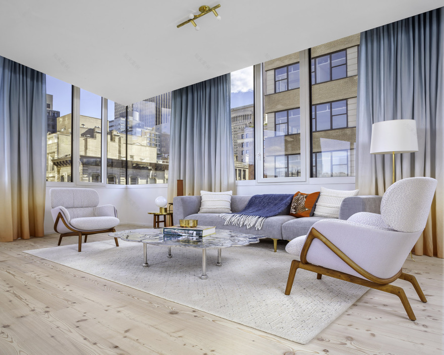 100 Franklin 住宅楼丨美国纽约丨Palette Architecture-82