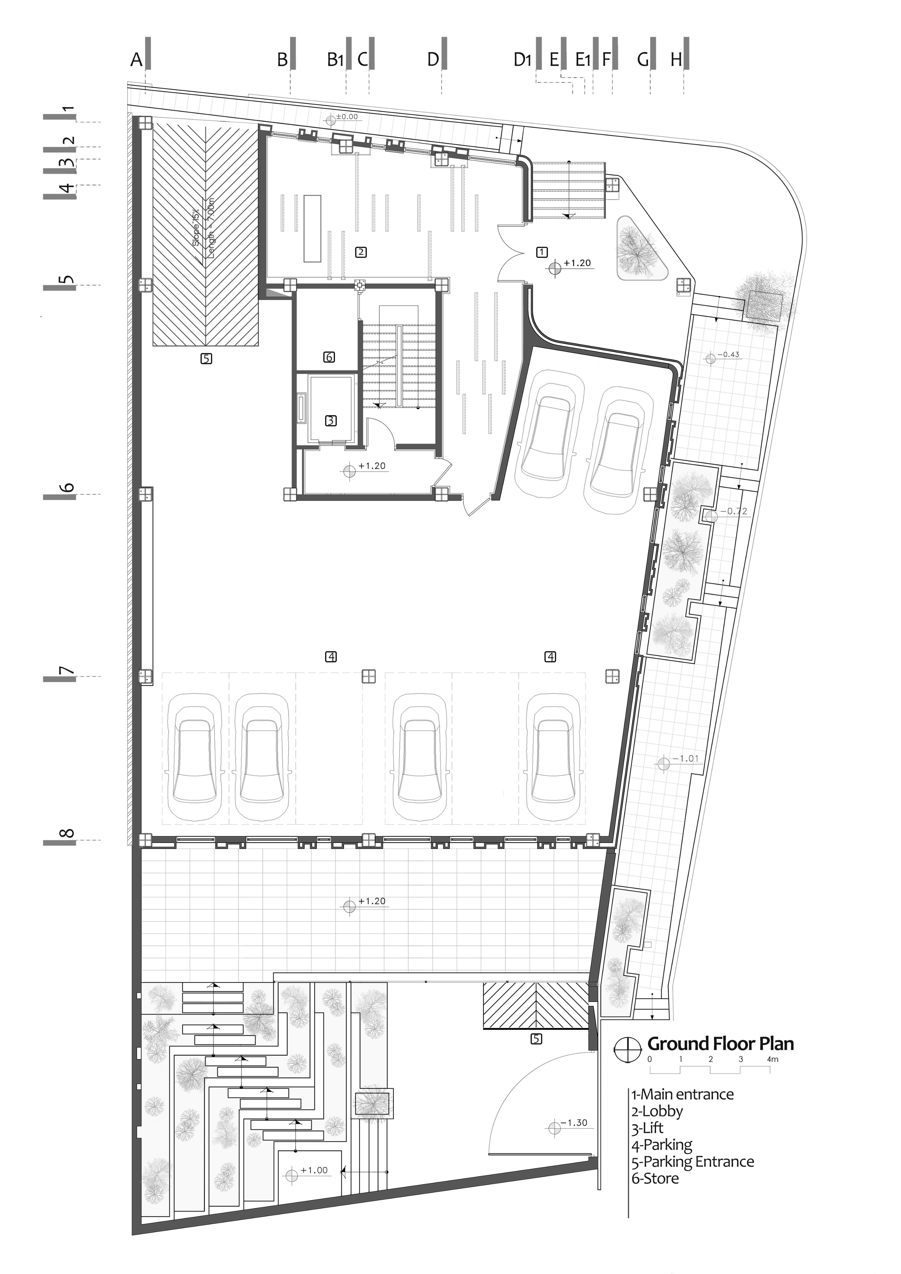 戈拉夫尚住宅区丨伊朗德黑兰丨BonnArq Architects-22