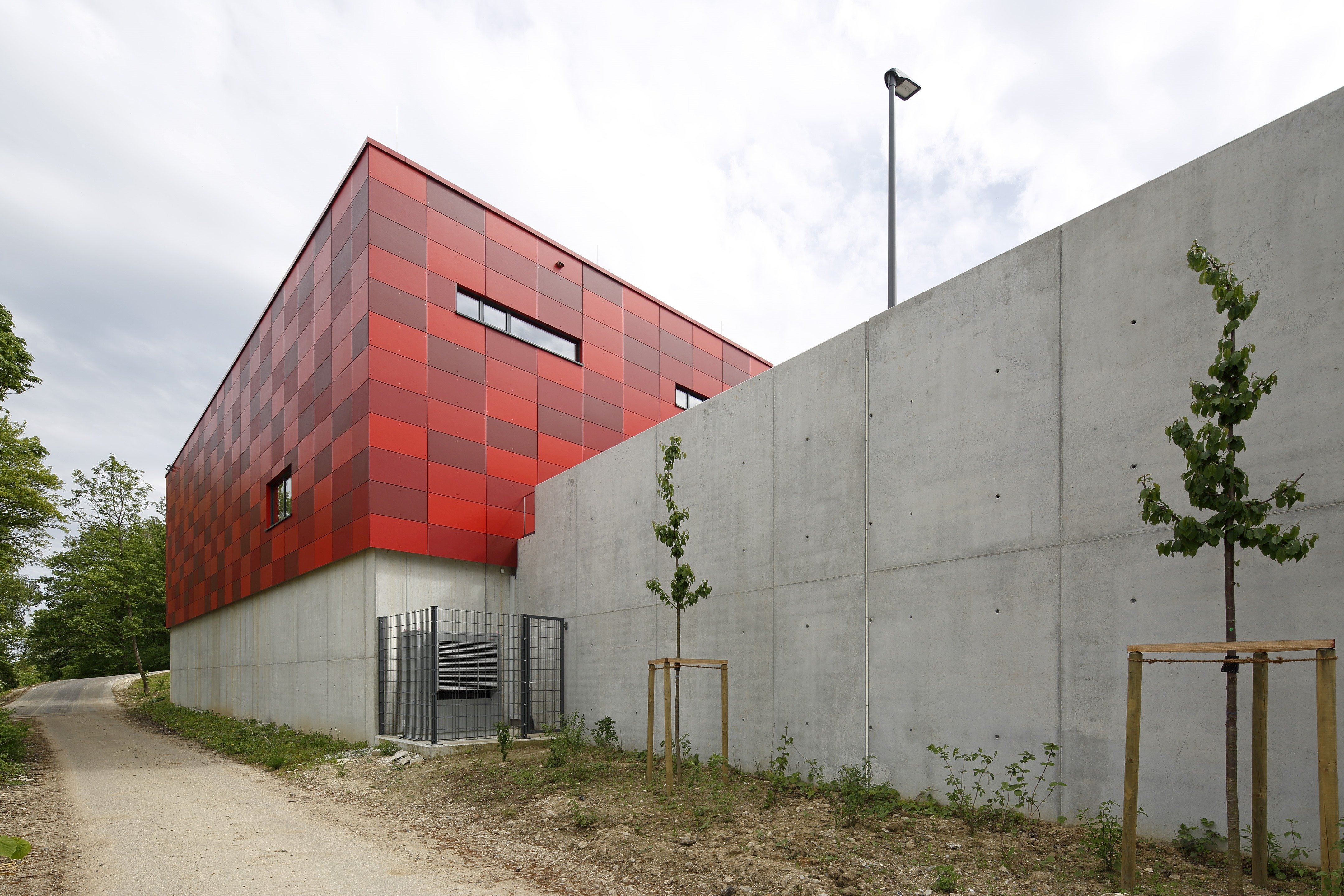 Fire station- Nueva estación de bomberos- Nuovi vigili del fuoco- Ny brandkår- Neubau Feuerwehr, HochBauAmt Regensburg Germany-35