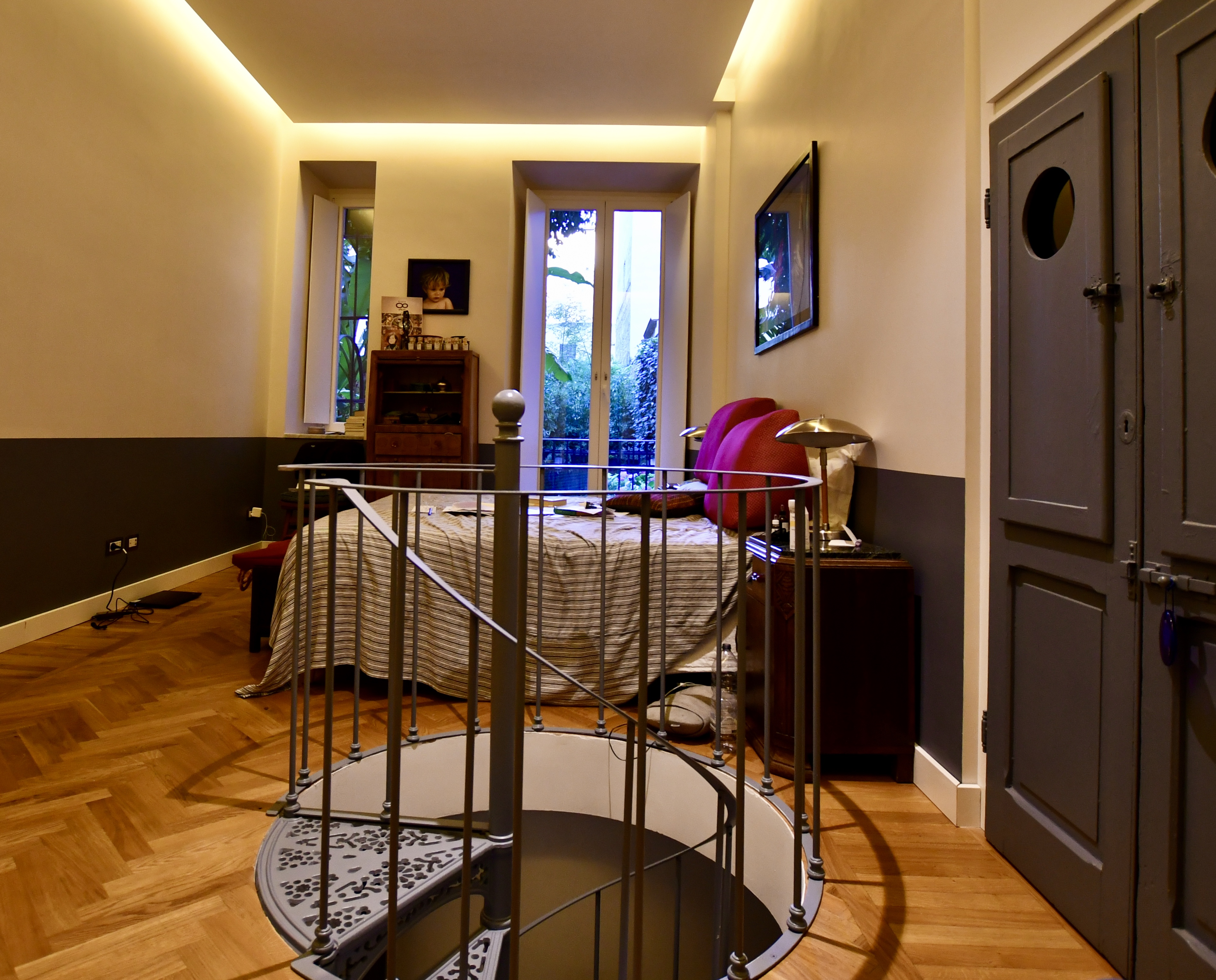 罗马市中心 220 平米地下一楼翻新设计-10