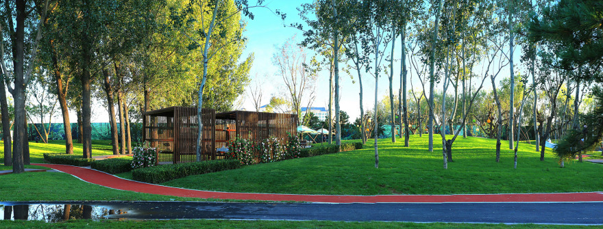 北京大兴龙熙旭辉住宅社区公园-47