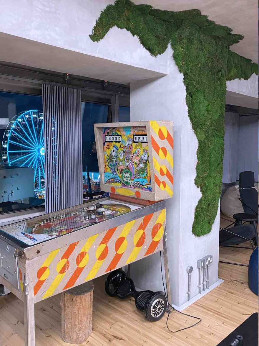 皇家松树与垂直花园的绿色办公空间-8