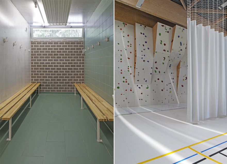 简约木结构体育馆 | Costebelle 体育馆-7