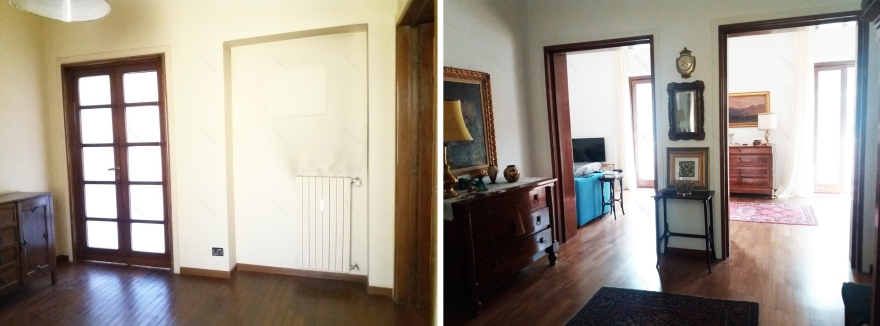 罗马 1938 年老建筑翻新公寓,重现经典韵味-5