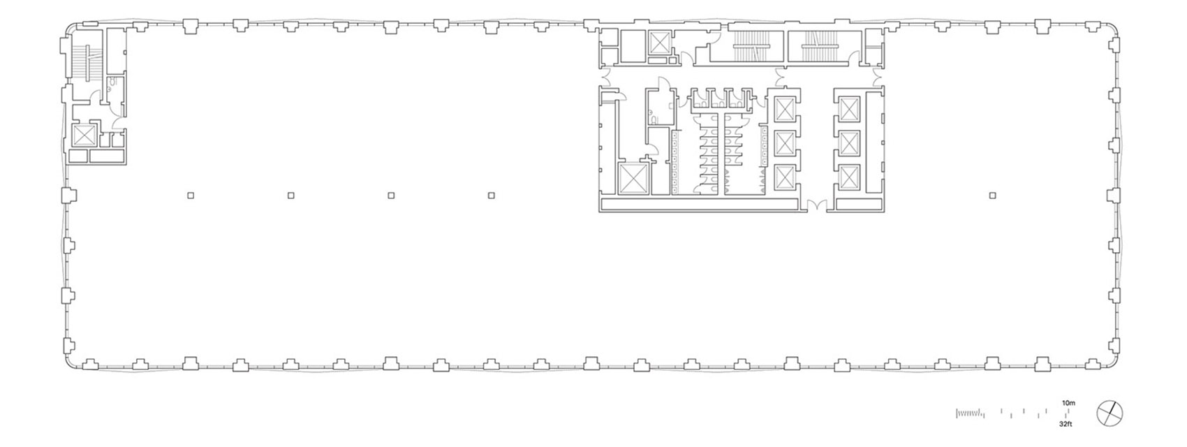 英国索尔福德 New Bailey 街 3 号商务办公楼丨Make Architects 事务所-56