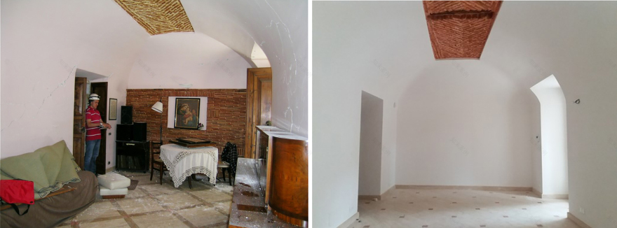 恢复与更新 | 意大利小宫殿的抗震修复与空间重塑-12