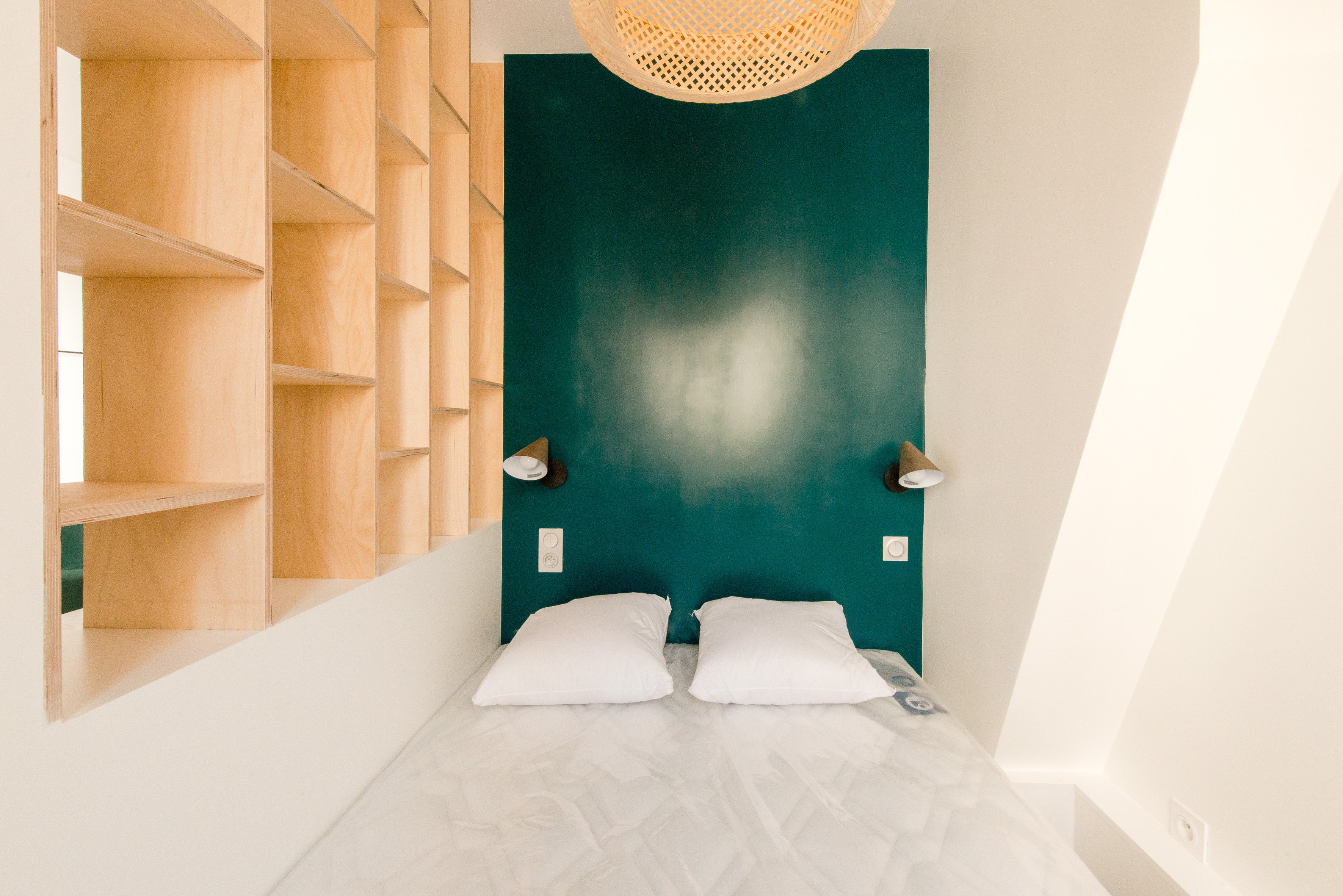 巴黎顶层公寓的开放式设计-2