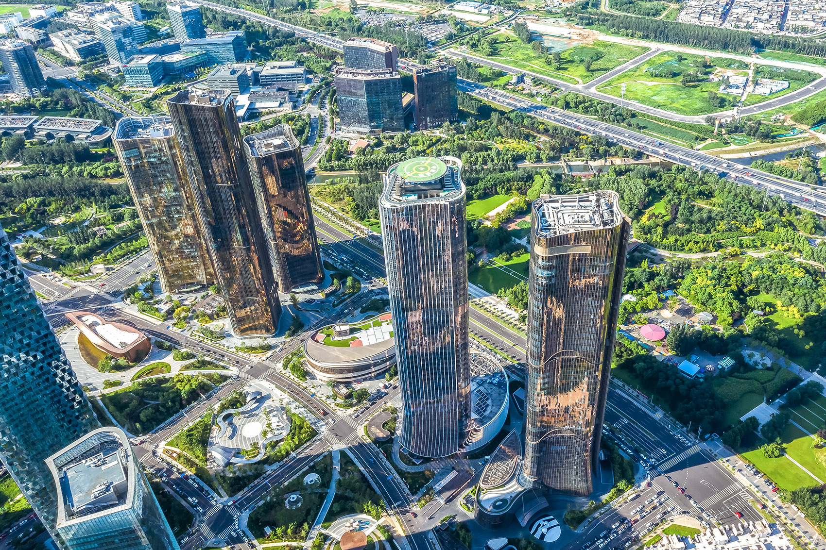 大望京综合开发项目，北京/望京新地标，现代有机的都市绿洲-31
