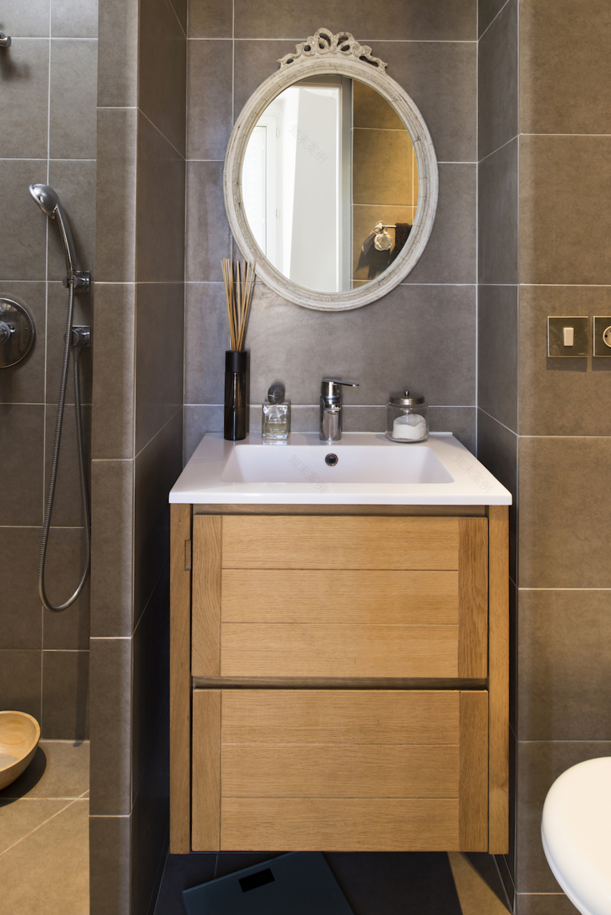 巴黎屋顶下的 38 平米小天堂 | 温馨弧形墙,打造流畅动线-16