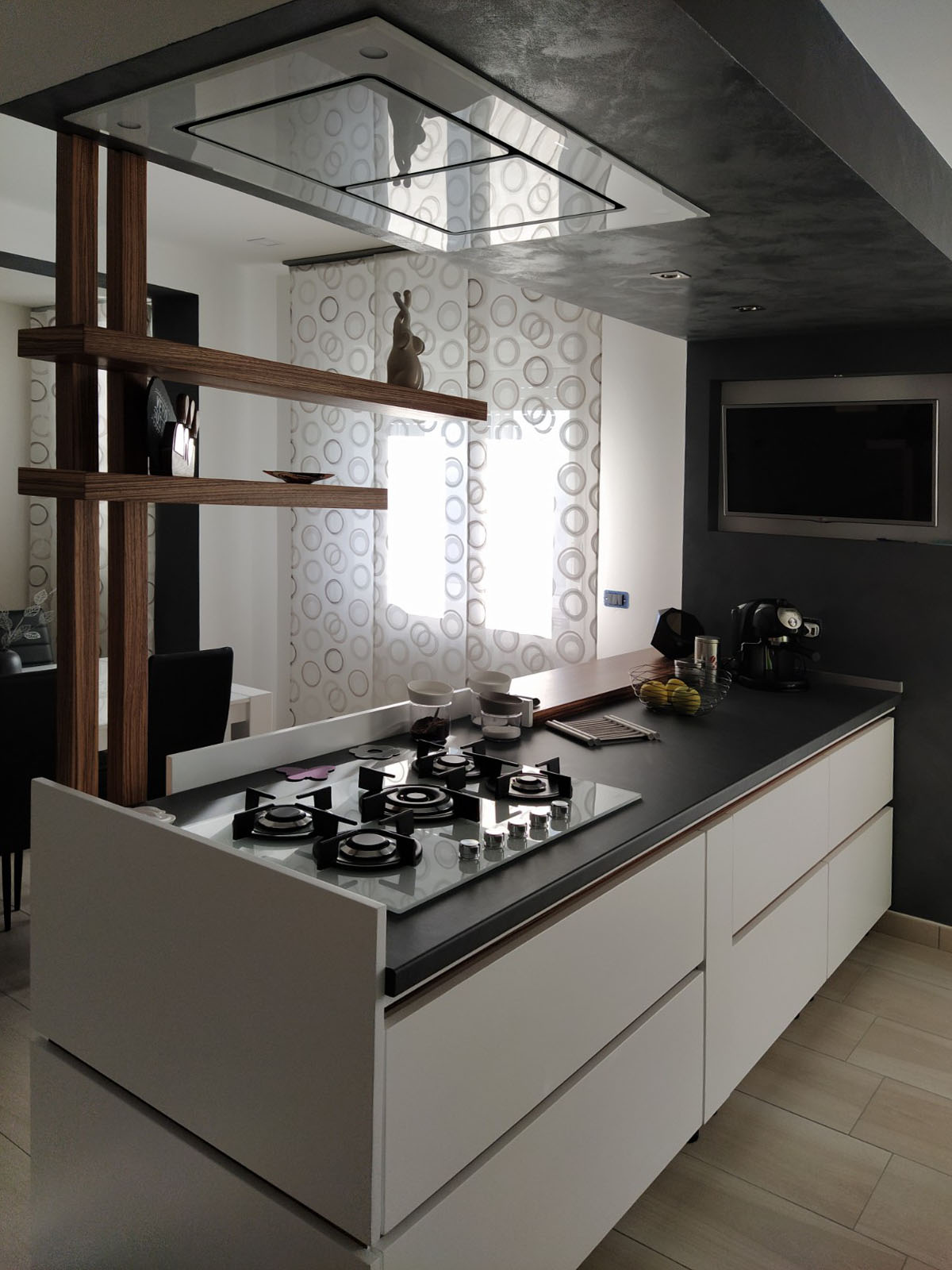 Progetto di zona living - Casa GG-6