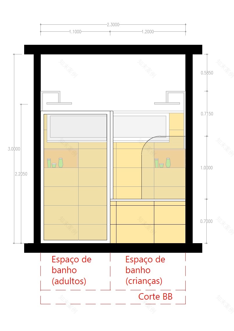 简约现代浴室改造 打造舒适空间-9