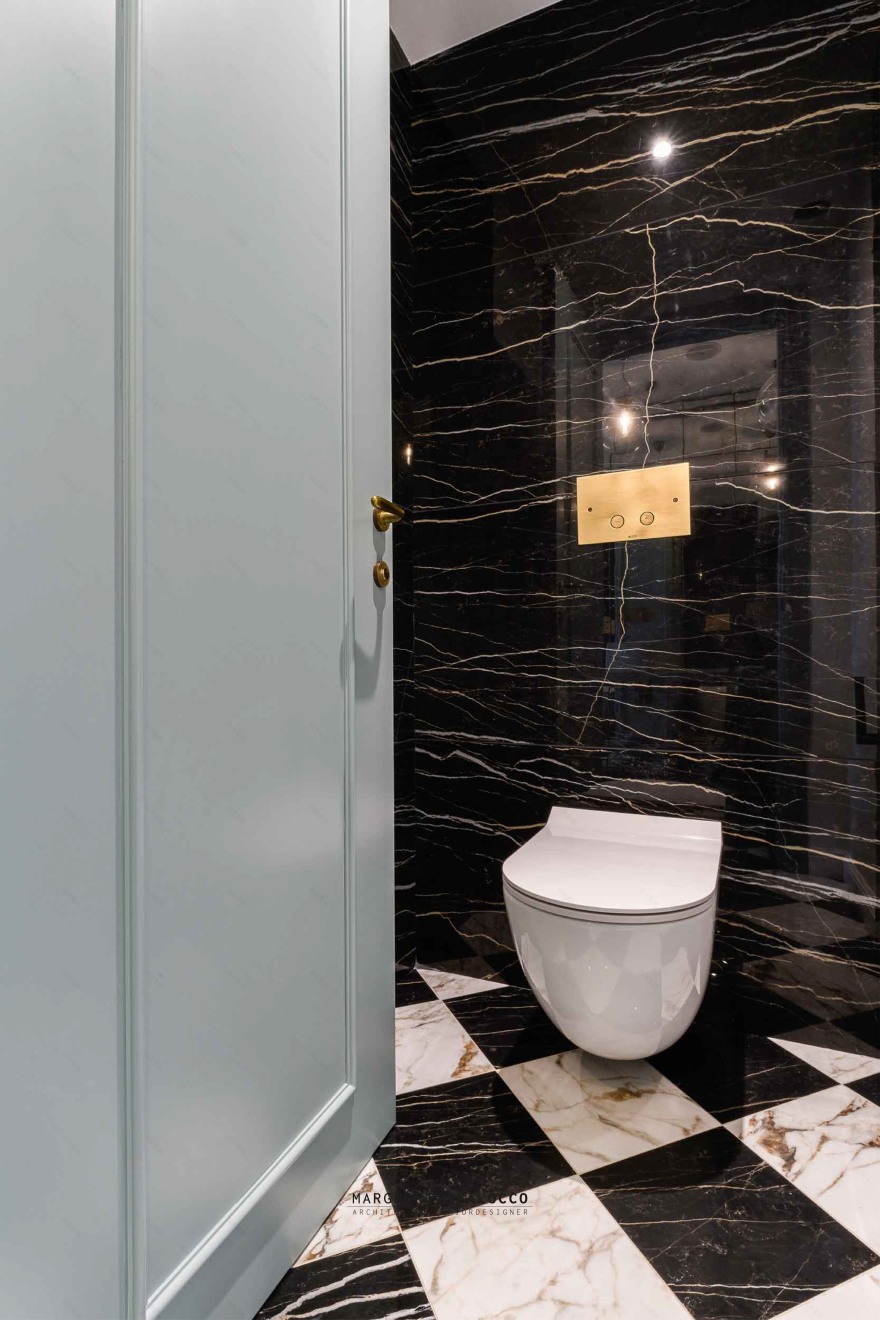 意大利绿色庄园的复古室内设计-19