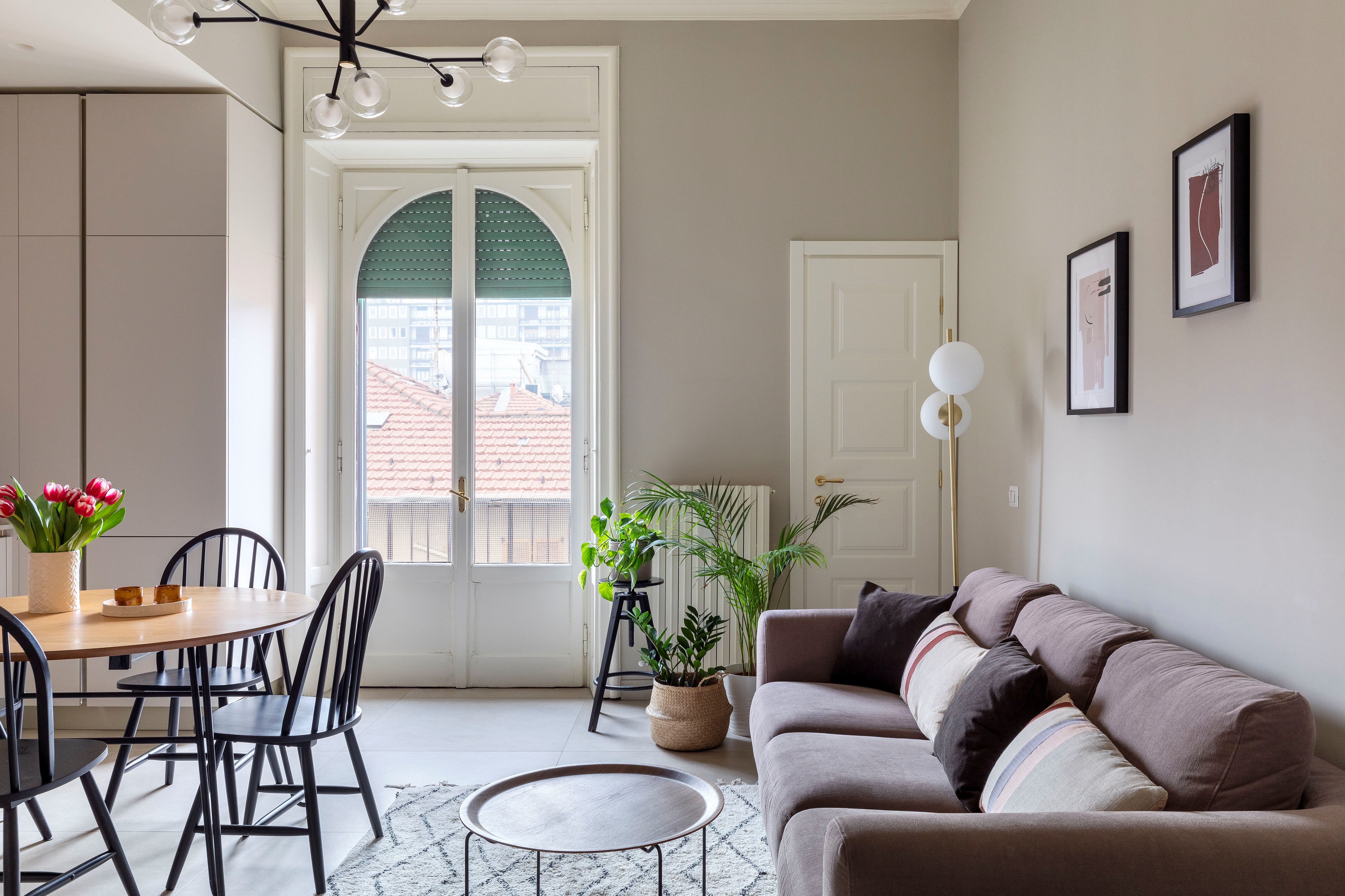 米兰历史公寓中的现代经典新诠释-2