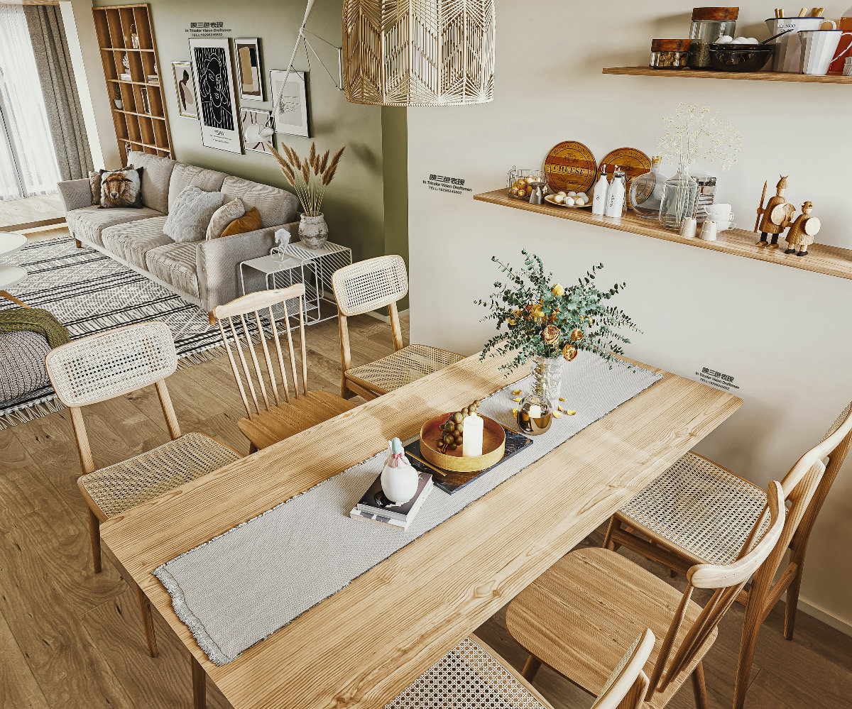 北欧原木邂逅绿色生机-20