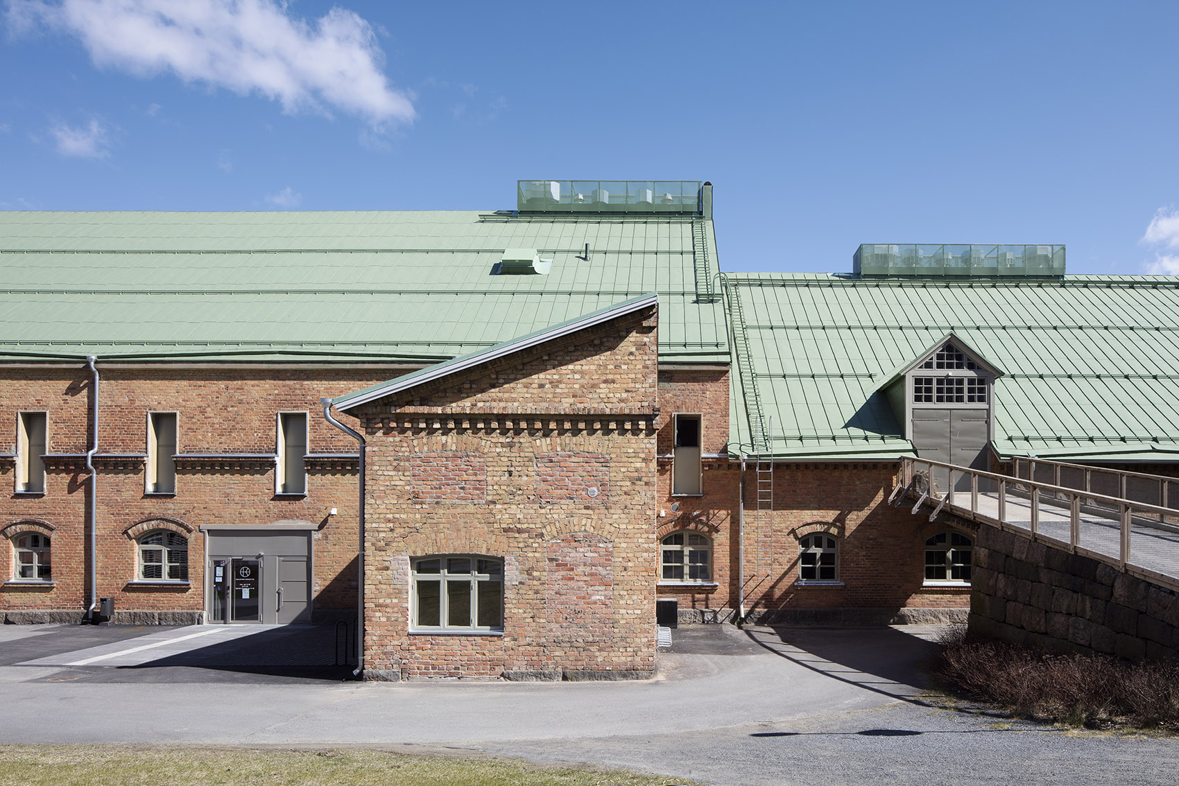 Kalevan Navetta文化艺术中心，芬兰/材料与结构的交响曲-7