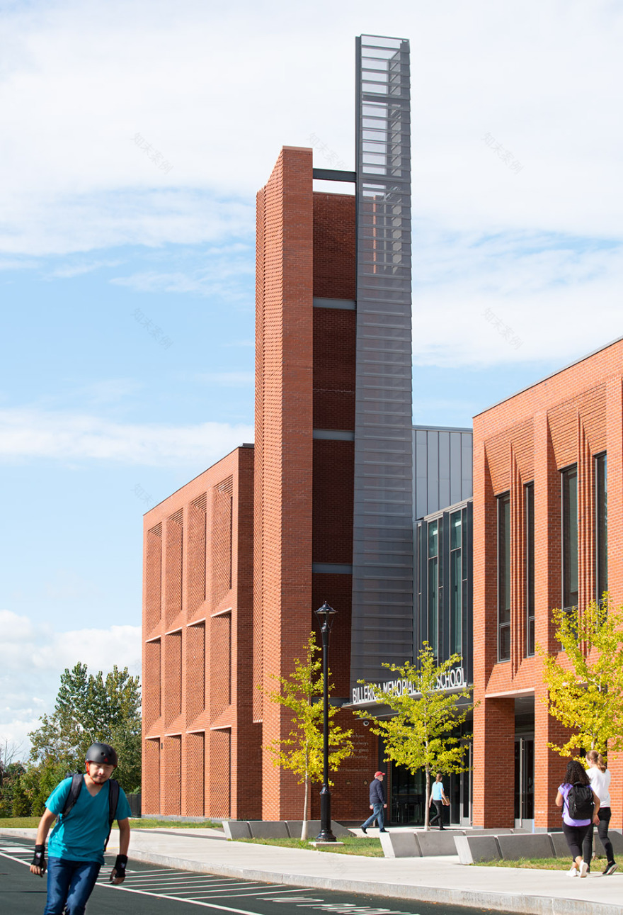 比尔里卡纪念高中丨美国丨Perkins&Will-142