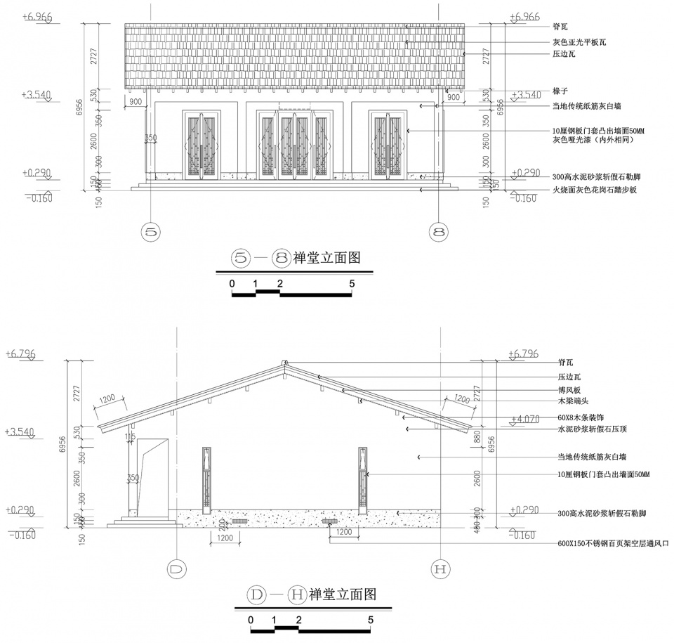 山禅水定 · 福建龙岩大和禅院扩建设计丨中国龙岩丨上海善祥建筑设计公司-217