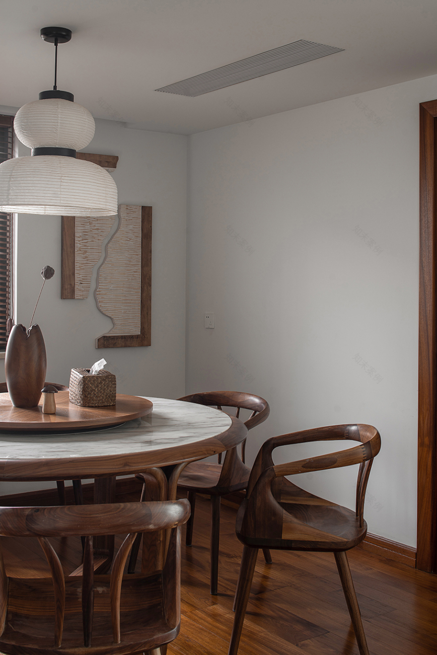 世贸丽晶城禅意东方空间丨颜青软装-25