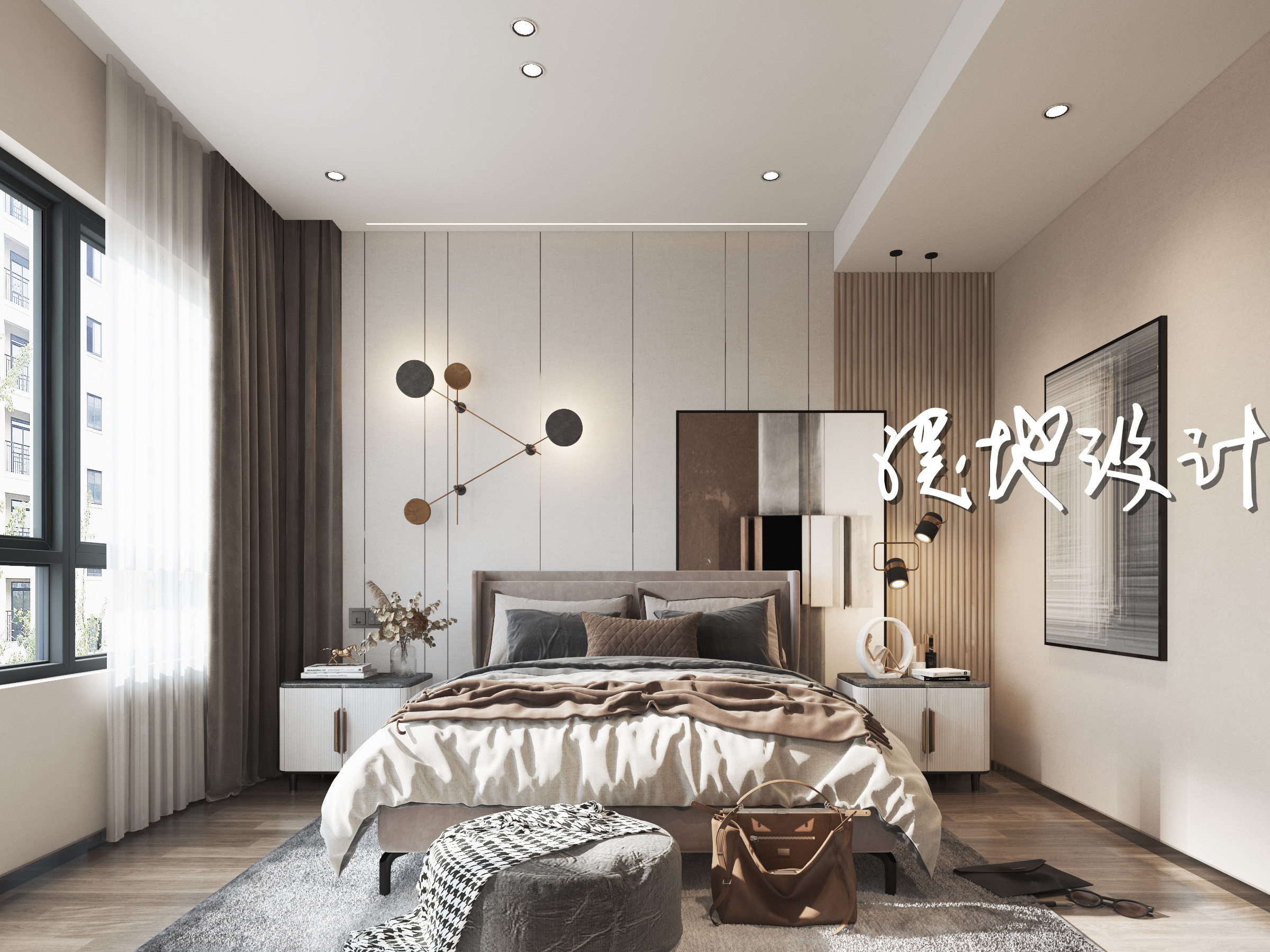 近期现代家装作品案例-1