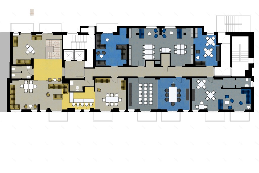 意大利都灵“Guala 学生公寓”翻新设计-18