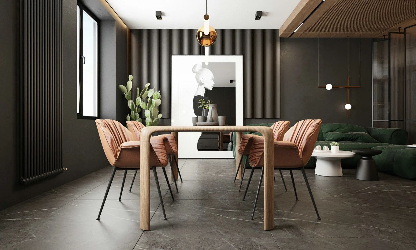 深色系的雅致空间-15