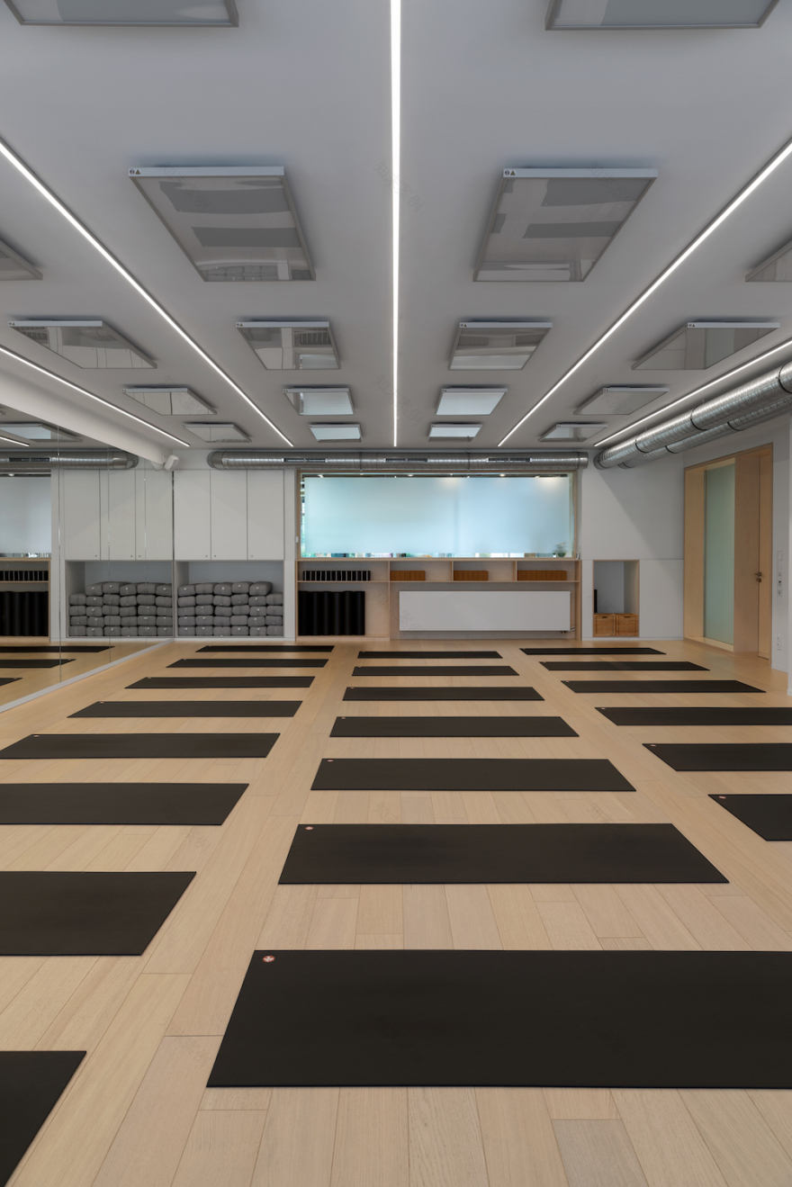 Yoga Room 室内设计丨法国里昂丨Ré Architecture,Opla architecture-1
