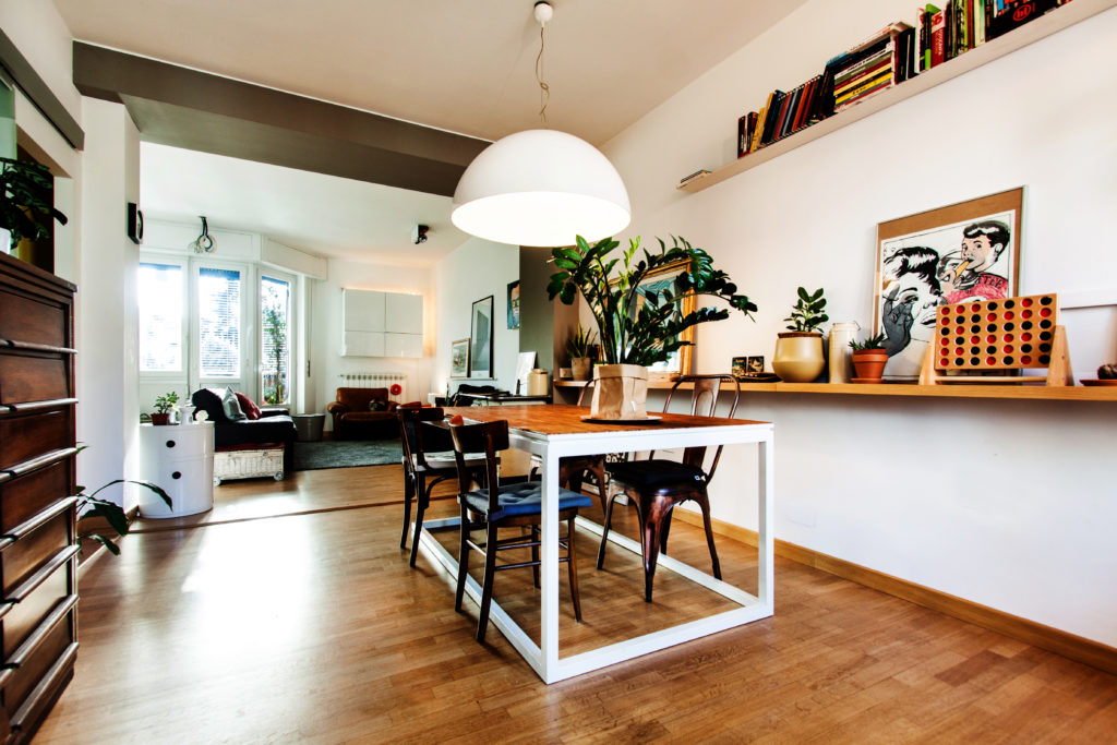 米兰个性公寓设计,温暖独特空间-2