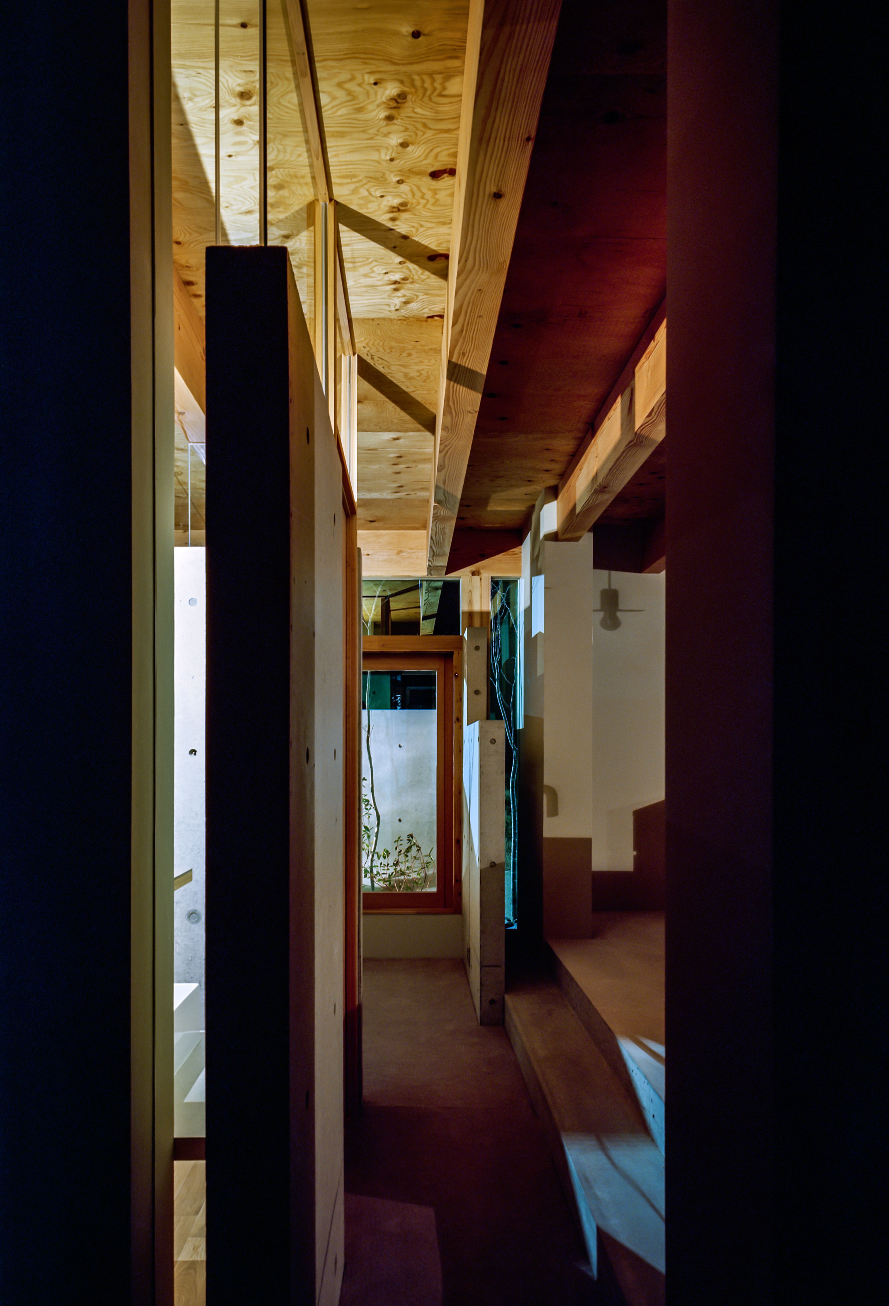 山林间的混凝土迷宫·日本 Minohshinmachi 住宅设计-16