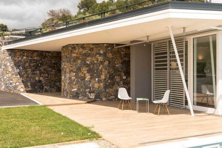 绿意盎然 | 意大利传统石屋的现代演绎-25