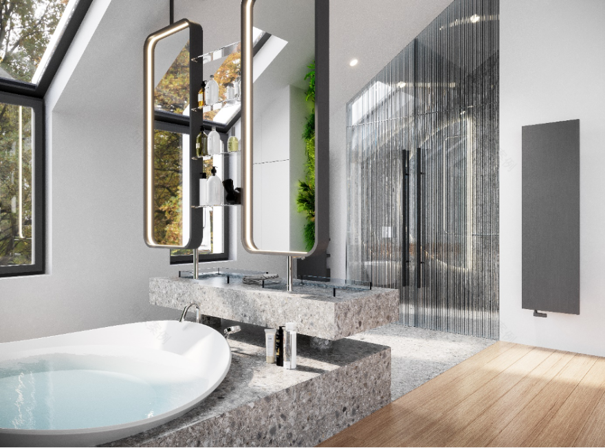 石瓷外墙与简约内饰的完美融合丨Eszter Radnóczy 及其团队-5