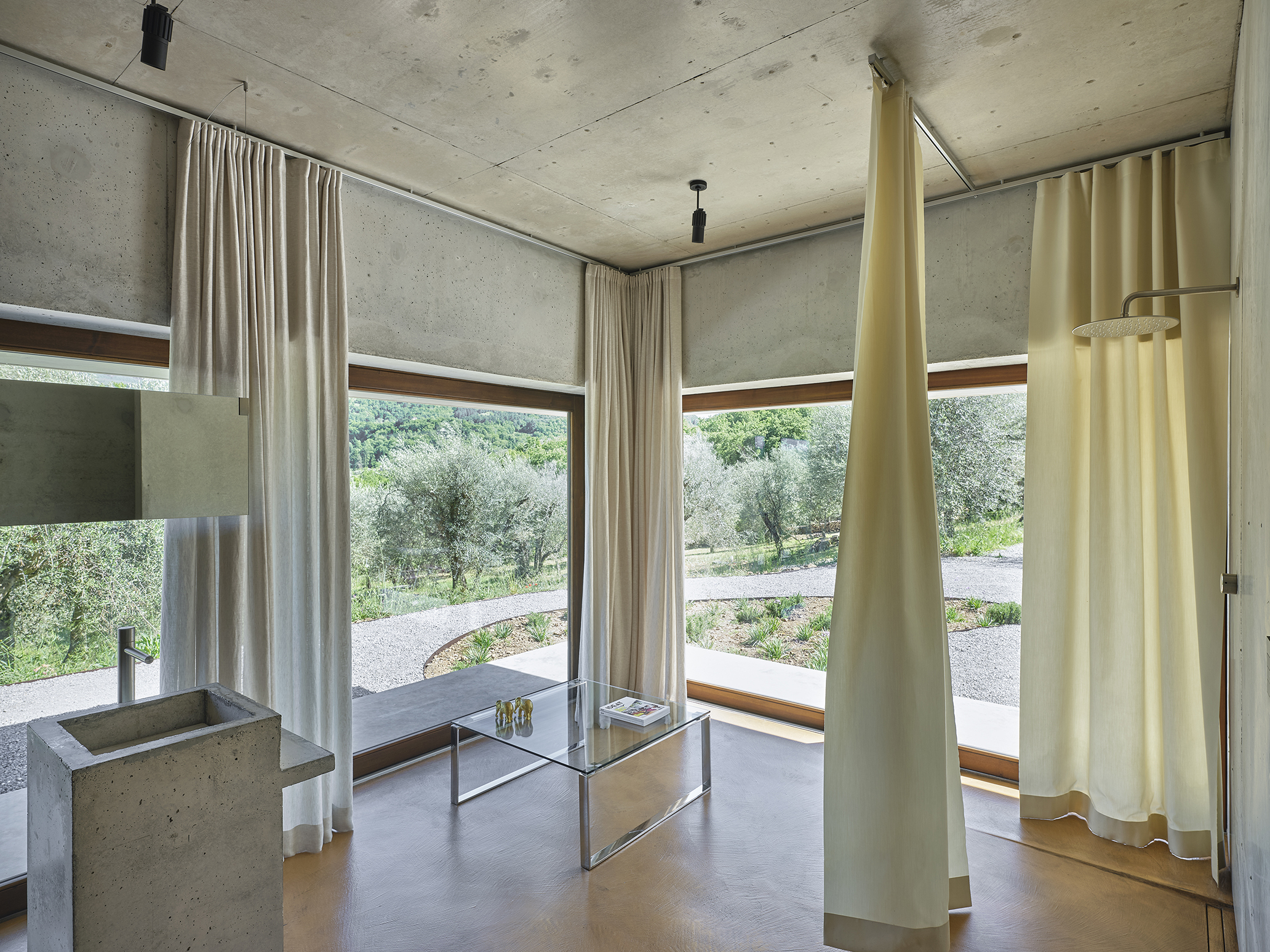 意大利托斯卡纳橄榄林中的 HV Pavillon 别墅丨GGA gardini gibertini architetti-29