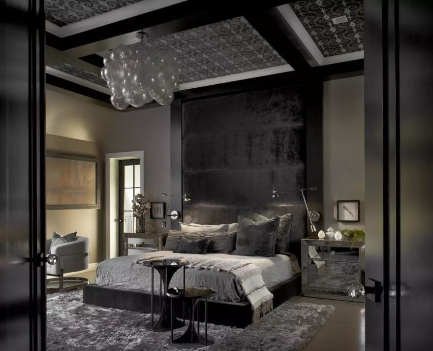 高级黑的艺术 | 芝加哥设计工作室的精致家居-94